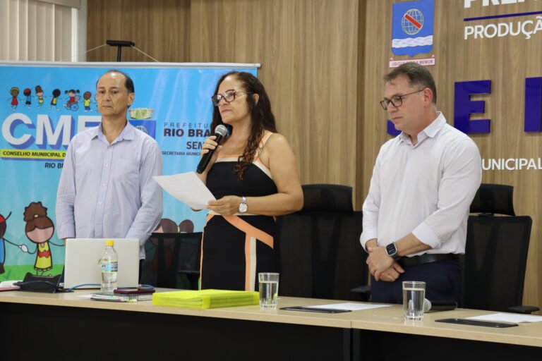SINPROAC participa da quarta reunião ordinária do Conselho Municipal de Educação de Rio Branco e da posse dos novos conselheiros para o biênio 2025-2027